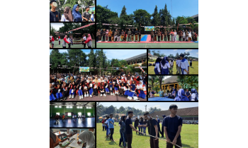 Rangkaian Perayaan HUT RI ke-79 di SMAN 1 Kutasari Meriah dan Penuh Semangat