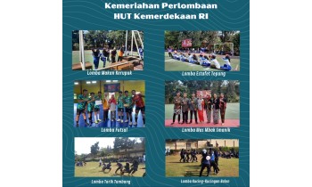 Ragam Lomba Meriahkan Peringatan HUT Ke-78 RI di SMA Negeri 1 Kutasari