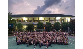 Pelantikan Pramuka Penegak Bantara Ambalan Arjuna Srikandi SMA Negeri 1 Kutasari